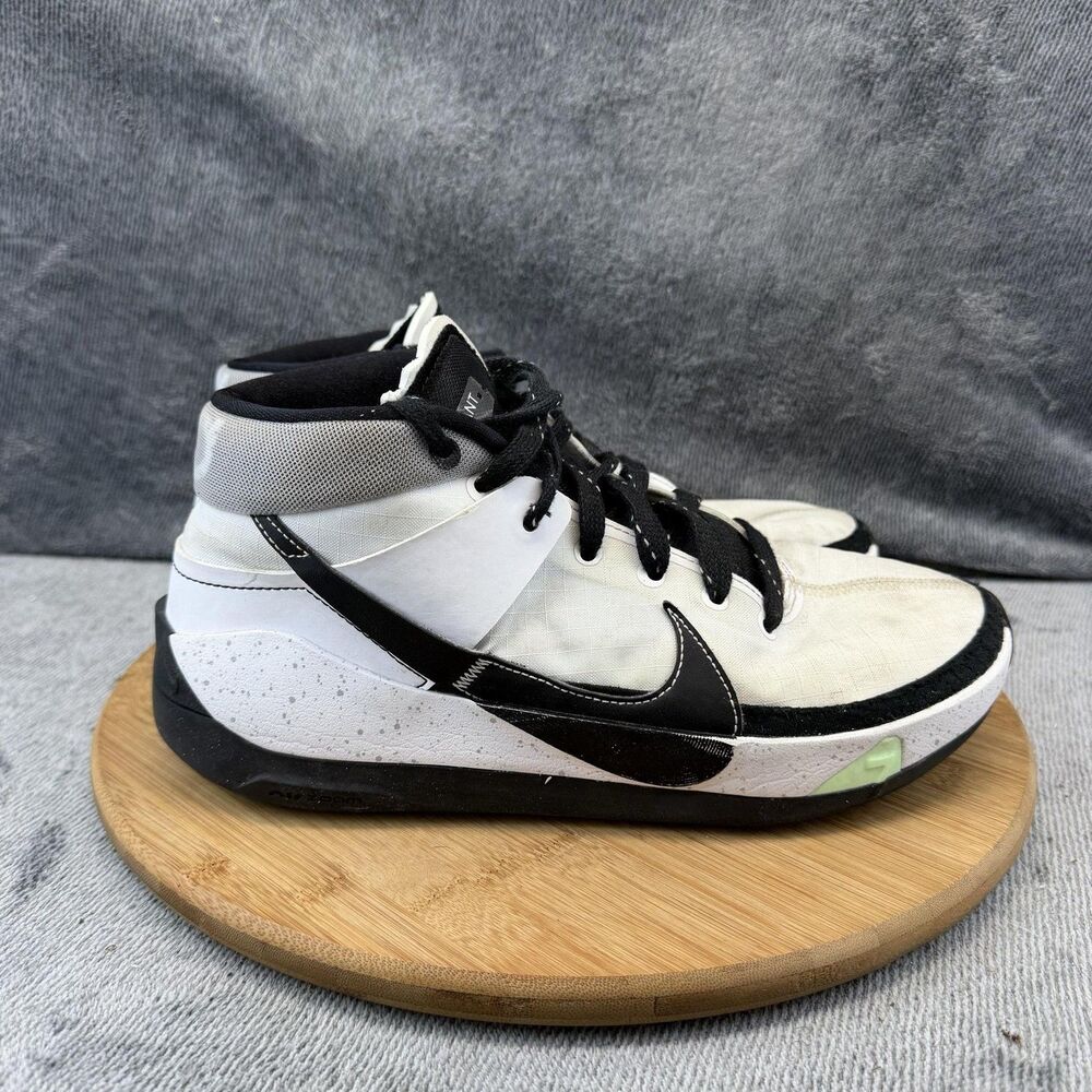Nike Kevin Durant No 7 Shoes Mens Size 8.5 White Basketball Sneakers CK6017-100